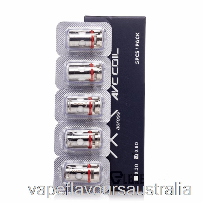 Vape Nicotine Australia Across Vape AVC Replacement Coils 0.6ohm Mesh Coils